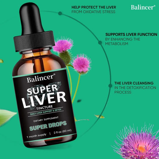 Super Liver - Premium Liver Support & Detox Formula | Herbal Extract Blend