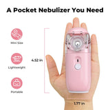 Portable Smart Humidifier & Nebulizer – Rechargeable Handheld Device with Auto-Cleaning & Dual Modes for Respiratory Support & Lung Detox