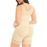 Colombian Full Body Shapewear for Women – Strong Compression Faja Bodysuit with Tummy Control & Butt Lifter