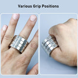 SPOVEN Folding Four Finger Ring – Stress & Anxiety Relief Fidget Ring