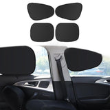Car Window Shades Set – Double-Sided Black Side Window & Windshield Sun Blocker, UV Protection & Privacy Covers for Baby, Kids & Driving Comfort