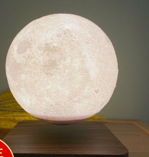 Magnetic Levitation Table Lamp Moon Light