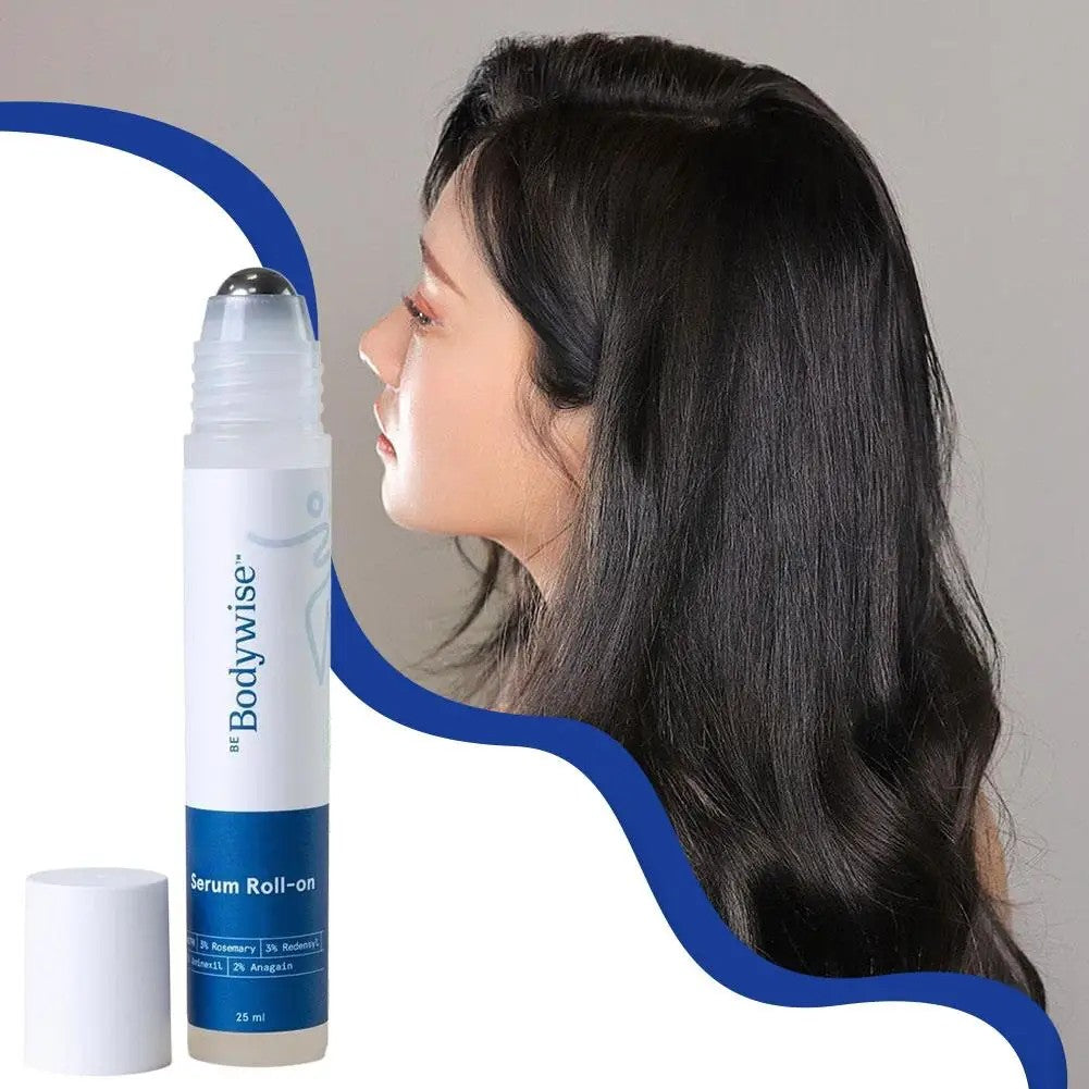 Hair Growth Serum Roll-On - 23% Active Formula with Redensyl & AnaGain| DHT Blocker for Thinning Hair