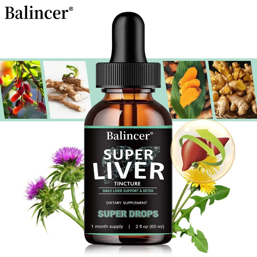 Super Liver - Premium Liver Support & Detox Formula | Herbal Extract Blend