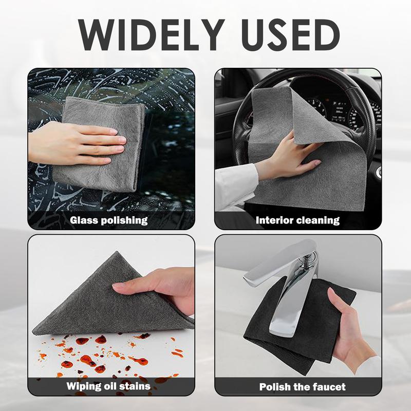 Thickened Magic Cleaning Cloth,Reusable Microfiber Cleaning Cloth.Lint Free Cloth for Home,Window,Mirror Glass and Cars,10 Pack