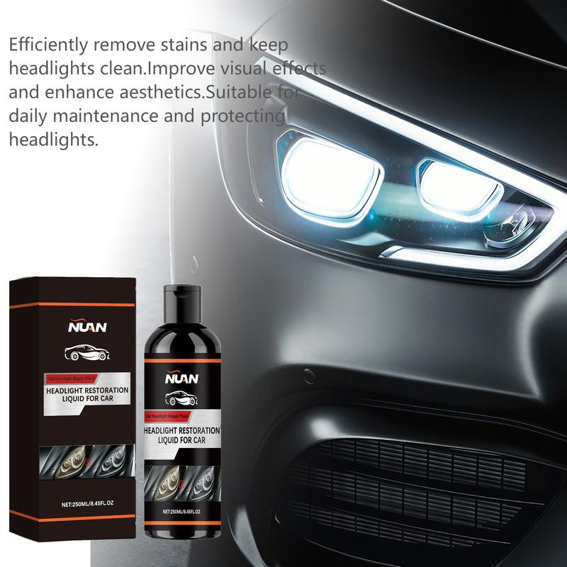 Car Headlight Restoration Wax – Removes Fog, Oxidation & Scratches for a Crystal-Clear Finish