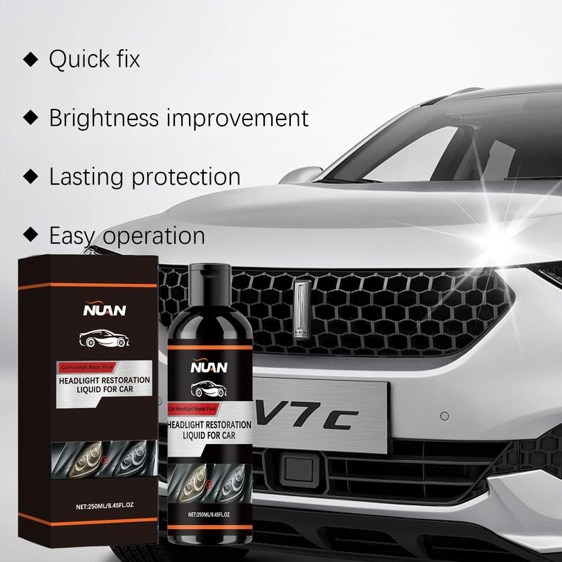 Car Headlight Restoration Wax – Removes Fog, Oxidation & Scratches for a Crystal-Clear Finish