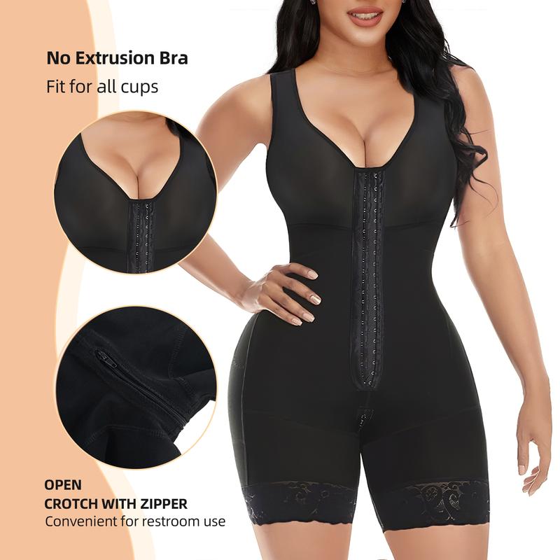 Colombian Full Body Shapewear for Women – Strong Compression Faja Bodysuit with Tummy Control & Butt Lifter
