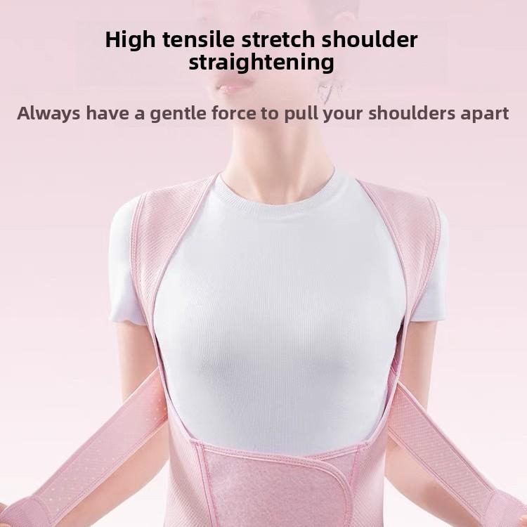 Posture Corrector Strap – Anti-Hunchback Back Support, Chest Lift &amp; Shoulder Alignment Brace for Sports &amp; Daily Relief
