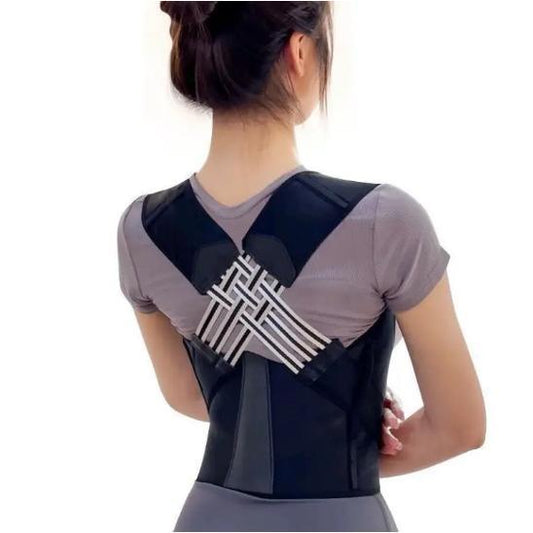 Posture Corrector Strap – Anti-Hunchback Back Support, Chest Lift &amp; Shoulder Alignment Brace for Sports &amp; Daily Relief