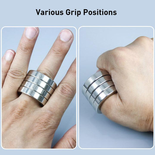 SPOVEN Folding Four Finger Ring – Stress & Anxiety Relief Fidget Ring