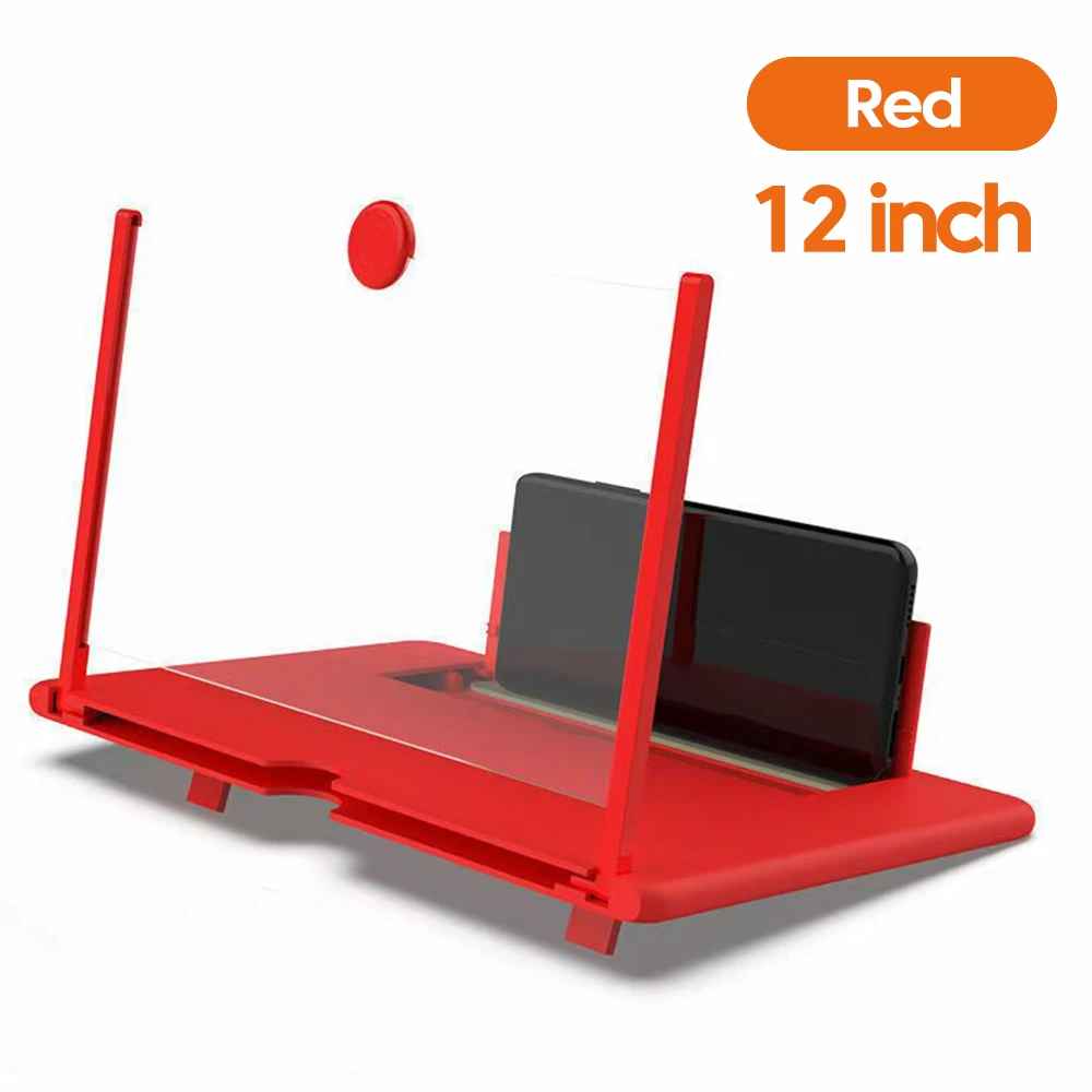 Foldable Phone Screen Magnifier - 3D HD Phone Amplifier Stand | Portable Movie & Video Viewer
