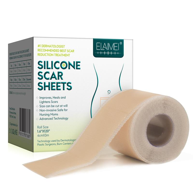 Silicone Scar Sheets – 1 Roll Reusable Scar Removal Tape