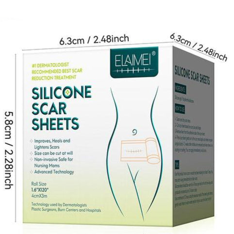 Silicone Scar Sheets – 1 Roll Reusable Scar Removal Tape