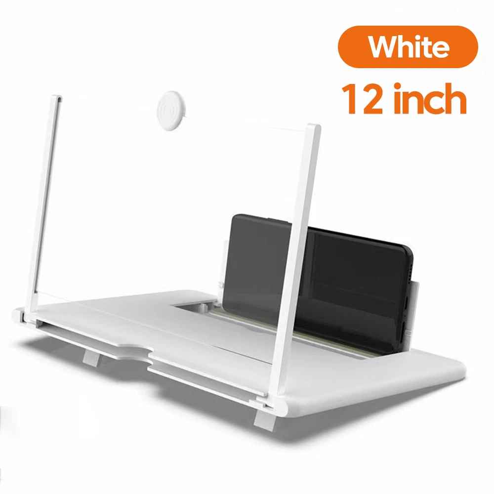 Foldable Phone Screen Magnifier - 3D HD Phone Amplifier Stand | Portable Movie & Video Viewer