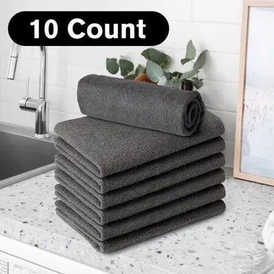 Thickened Magic Cleaning Cloth,Reusable Microfiber Cleaning Cloth.Lint Free Cloth for Home,Window,Mirror Glass and Cars,10 Pack