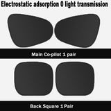 Car Window Shades Set – Double-Sided Black Side Window & Windshield Sun Blocker, UV Protection & Privacy Covers for Baby, Kids & Driving Comfort